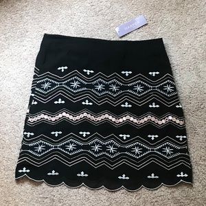 Harper Pattern Mini Skirt